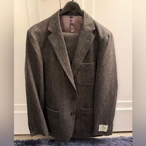 J Crew Ludlow slim fit suit in English wool tweed - Size 40R and 32/32 pants NWT